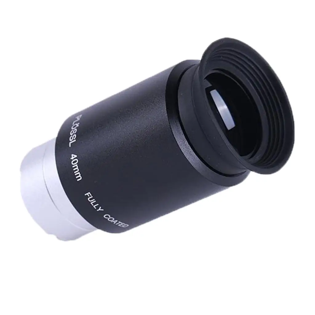 40mm 1.25inch Plossl Telescope Eyepiece Lens 4-element Plossl Design Threaded for Standard 1.25inch Astronomy Filters