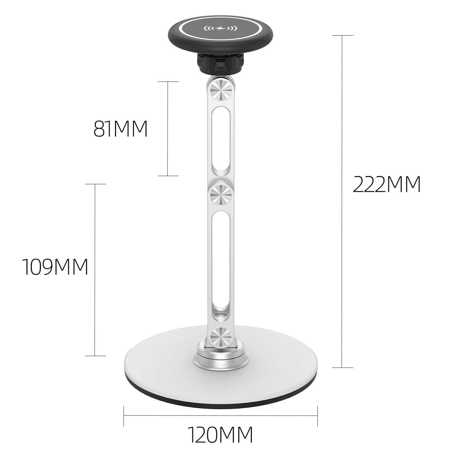 Magnetic Cell Phone Holder Stand Wireless Charger Mobile Cellphone Telephone Desk Foldable Support for IPhone 12 13 14 Pro Max