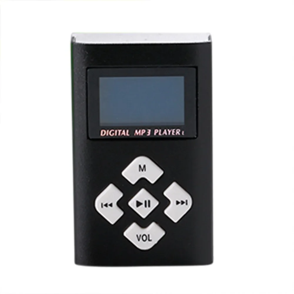 Прямая поставка, мини Usb-клипса, портативный музыкальный MP3-плеер с ЖК-экраном, поддержка 8 Гб Micro SD TF карт, цифровой MP3 (art.: 3920c4e33e96e) - 3920c4e33e96e