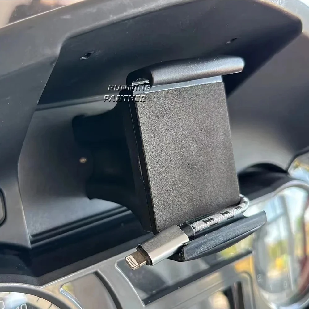 Für BMW K1600GTL K1600GT K1600B K1600 B K1600 GT GTL 2011-2020 Motorrad Telefon Halter One-click entsperren Navigation halterung – Detail 2