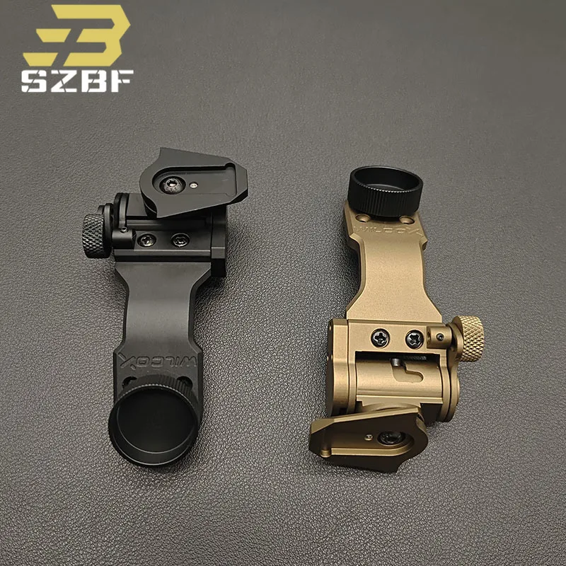 

Hot! Aluminum J Arm NVG Mount Helmet Bracket Adapter PVS-14 Standard Night-vision Goggles fit L4G24 Dovetail PVS 14 Accessories