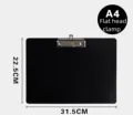 Black A4 Horizontal