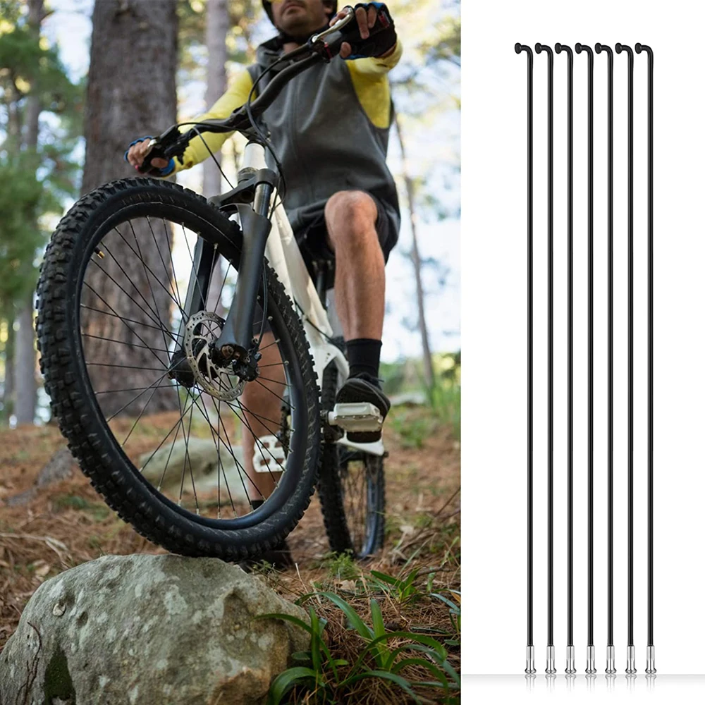 Strength Flexible 27.5inch 700C Wheels 170mm-290mm Mountain Bike Bicycle Spokes Stainless Steel Spokes Nipples Cycle