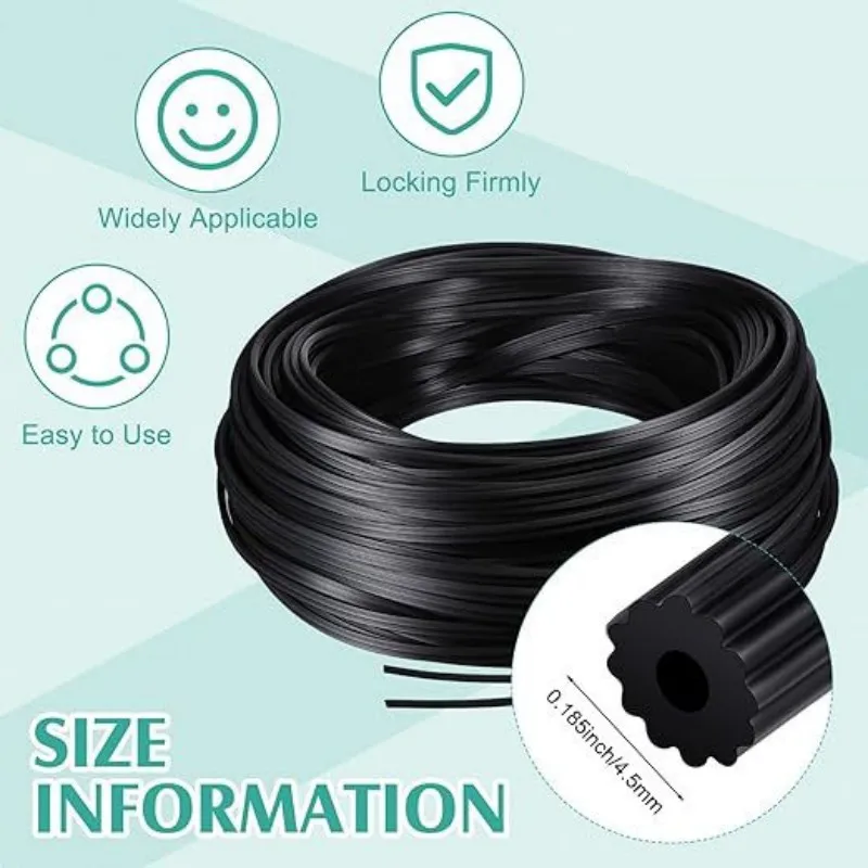 Silicone Rubber Sealing Strip for Doors and Windows - Wind and Mosquito Protection