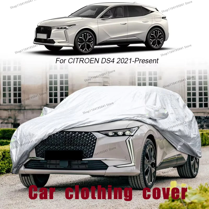 Housse Pare-brise Pour Citroën DS4 Coupé 2010-2018 - Protection Neige, Gel, Soleil, Magnétique