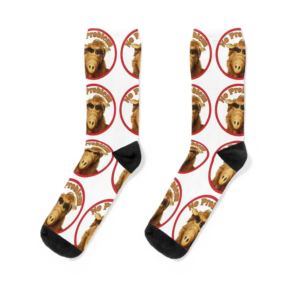

Alf - No Problem Socks men cotton high quality funny gift Socks For Men Women's