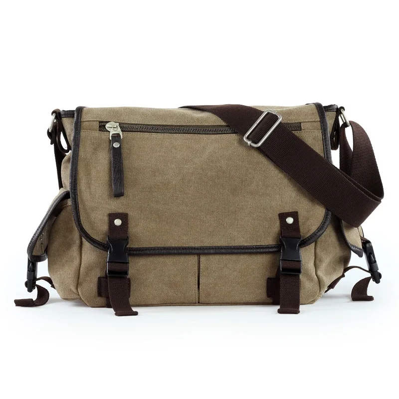 

2023Men Shoulder Bag Casual Vintage Style Male Crossbody Bag Mens Messenger Handbag Large Travel Bags