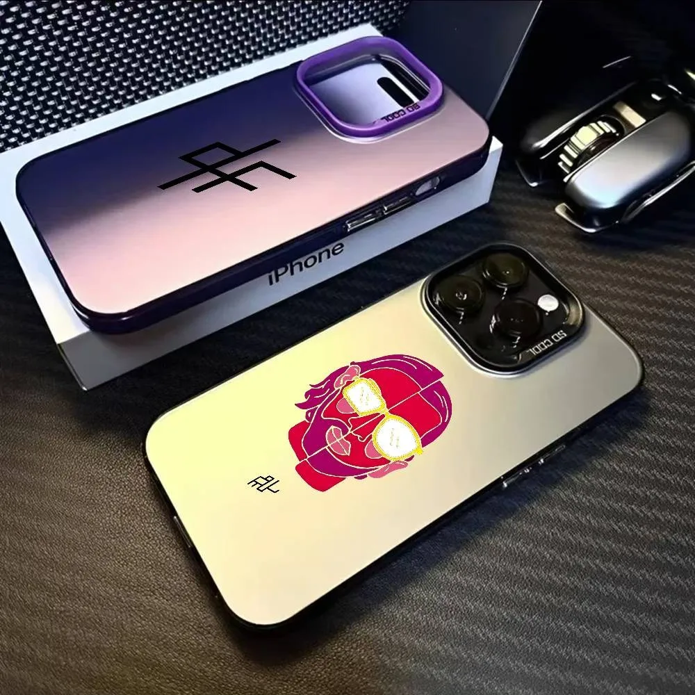 Stylish Rapper Singer Anti-Fall Matte Phone Case