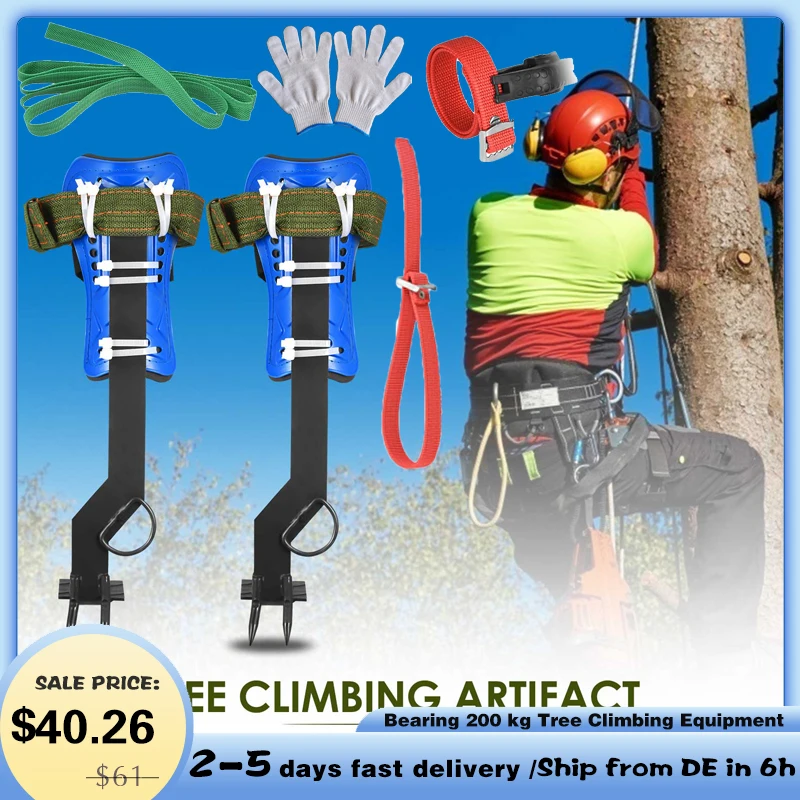 tree-climbing-equipment-tree-climbing-tool-crampons-304-stainless-steel-climbing-spikes-with-safety-belts-bearing-200-kg