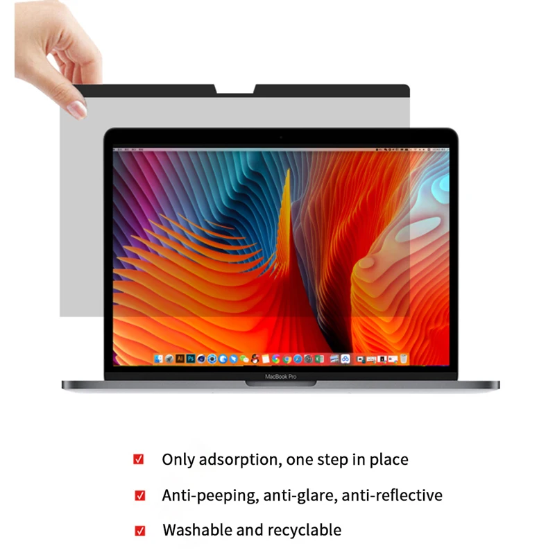 

Магнитная защита экрана для MacBook Pro 13 A2338 Air 13 A2337, Защита экрана для MacBook Pro 14,2 15 16 дюймов A2442