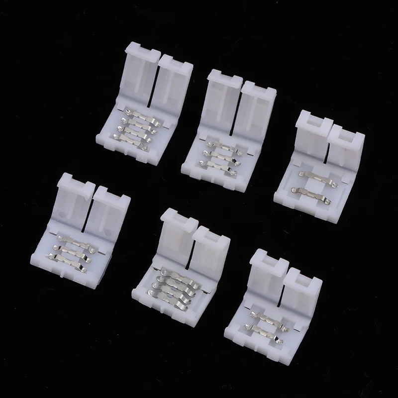 2-polige LED-Steckverbinder, 8 Mm Breit, Lötfrei – Für 2835, 3528, 5050 LED-Streifen
