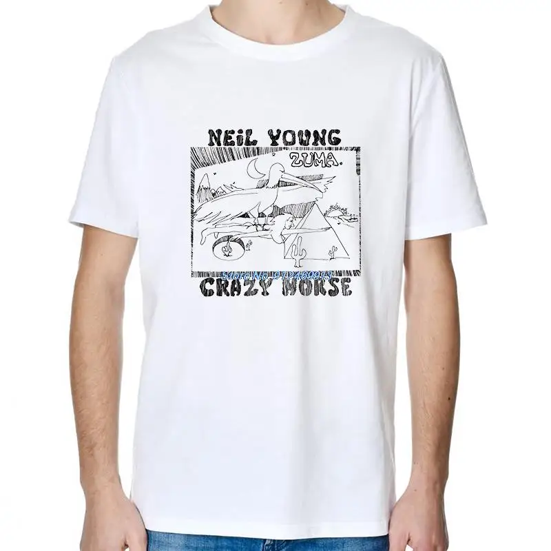 Neil Young Crazy Horse Zuma Folk Rock Vintage Fashion