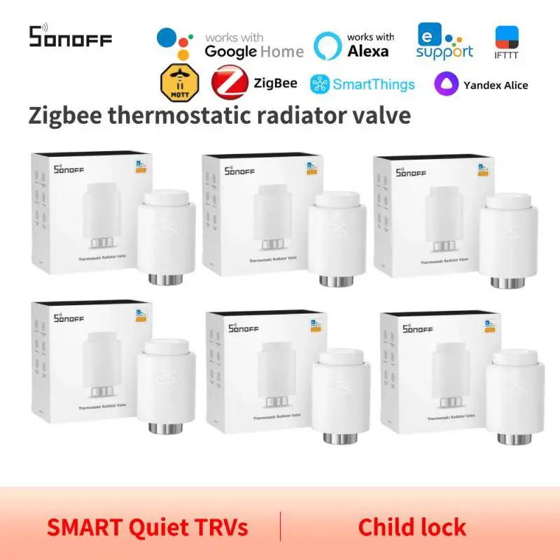 SonoffTRVZigbeeThermostaticRadiatorValveSmartTRVsFloorHeating