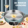 304 Stainless Steel Electric Pancake Pan Multi functional Non Stick Electric Frying Pan 2
