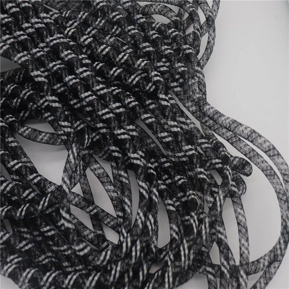 8mm 30Yards Plain Tubular Crin Mesh Tube Crin Horsehair Braid Tube Cyberlox