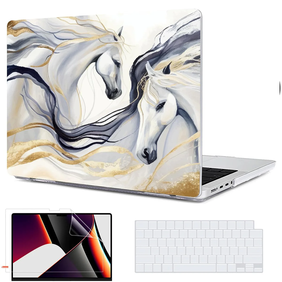 Custodia Per Laptop Per Macbook Pro 16 A2991 A2780 M1 M2 Chip Air 13 2023 M3 Pro 14 A2992 Per Macbook Pro 14 Case 2023 Air 15.3 A2941