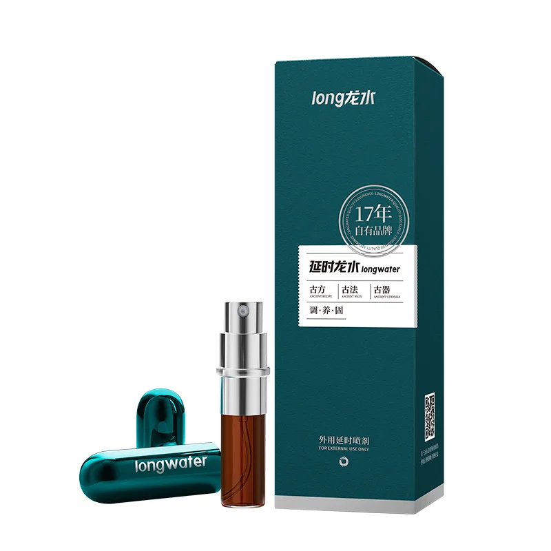 LongWater Delay Spray para Saúde e Segurança Masculina, Longo Delay