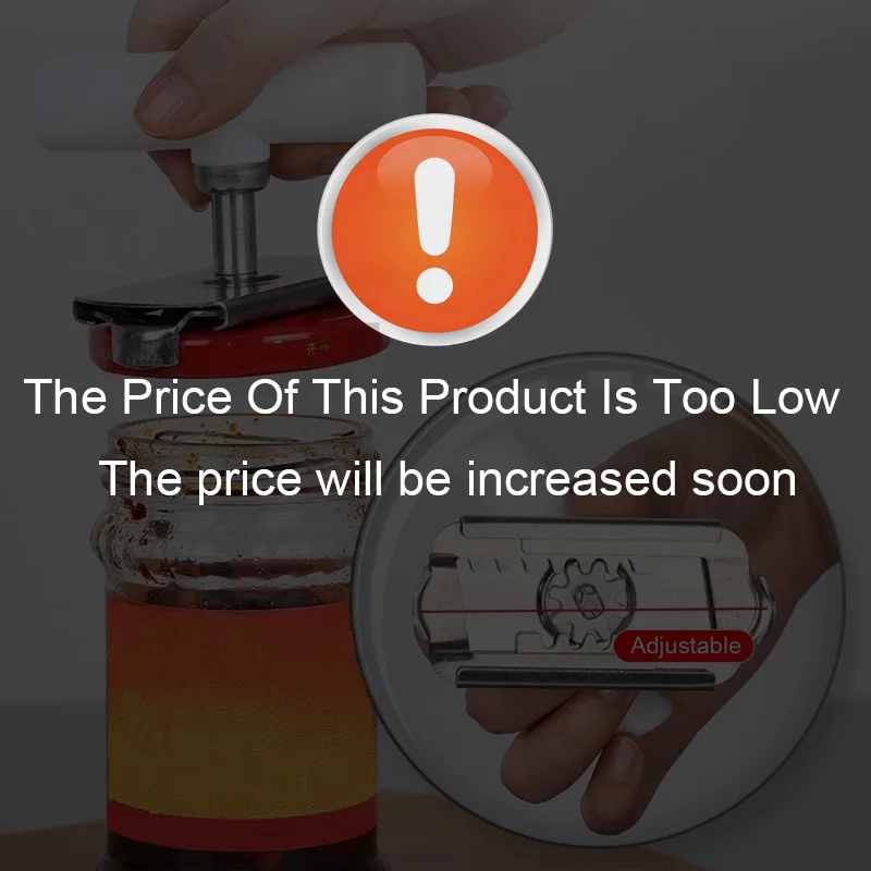 Adjustable Jar Opener Stainless Steel Lids Off Jar Opener Bottle Kitchen Accessories Can Emergency Bottle for 3-9.5CM can opener bottle opener kitchen tools