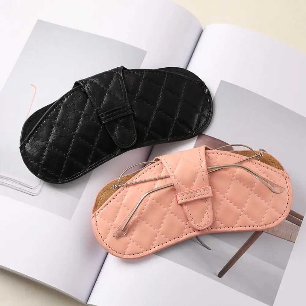 

Retro PU Leather Portable Anti Pressure Storage Bag Glasses Case Spectacle Case Protective Cover