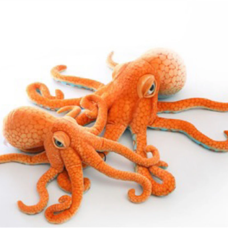 Simulation Octopus Tucked Stuffed Toys Animal Dolls Interesting Realistic Squid High Quality Halloween Gifts For Friends