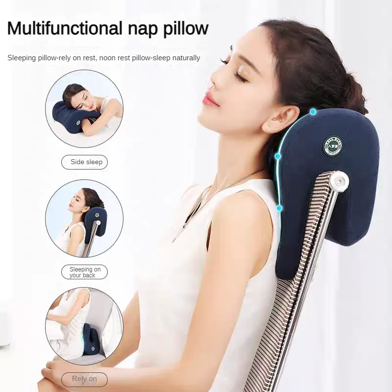 

Neck Support Office Rest Lunch Break Orthopedic Student Desk Sleeping Memory Foam Nap Pillow For Travel Headrest