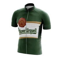 Pilsner Urquell Cycling Jersey Set Men Beer Bike Jersey Bib Shorts Ropa Ciclismo Hombre Triathlon 2