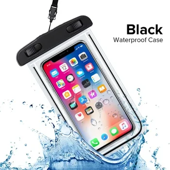 Custodie per telefoni universali impermeabili IPX8 Borsa impermeabile Custodia protettiva per telefono da nuoto Custodia fotovoltaica per iPhone 15 14 Samsung Oppo Vivo