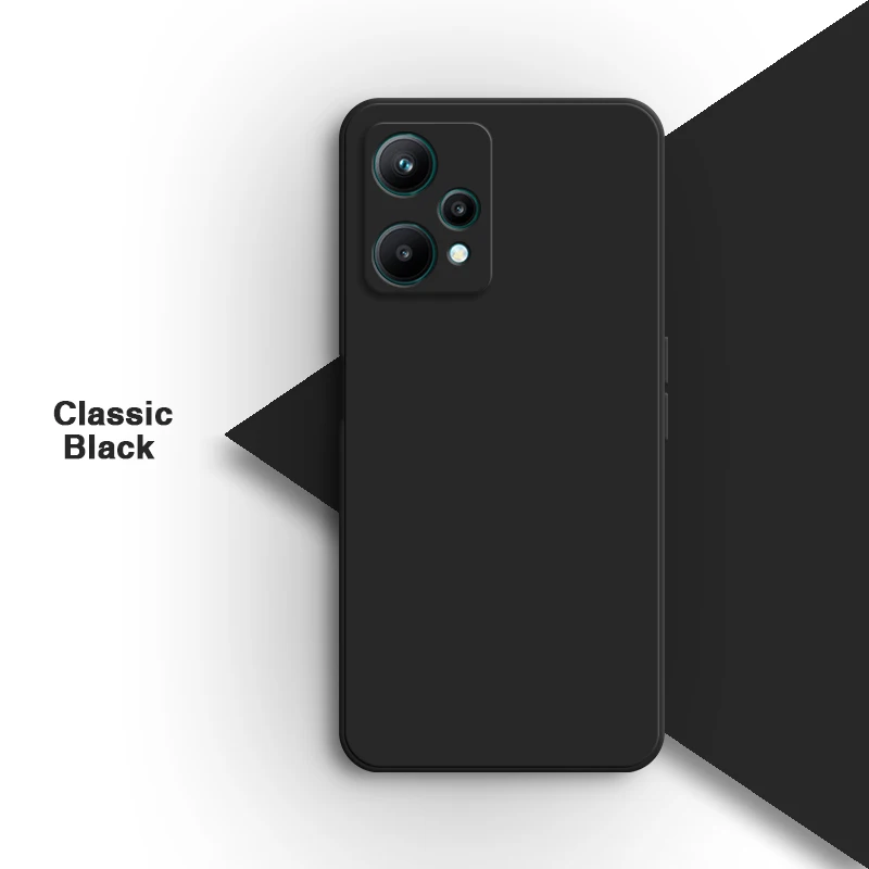 Premium Soft Liquid Silicone Phone Case with Original Lens Protection – High-Quality Back Cover