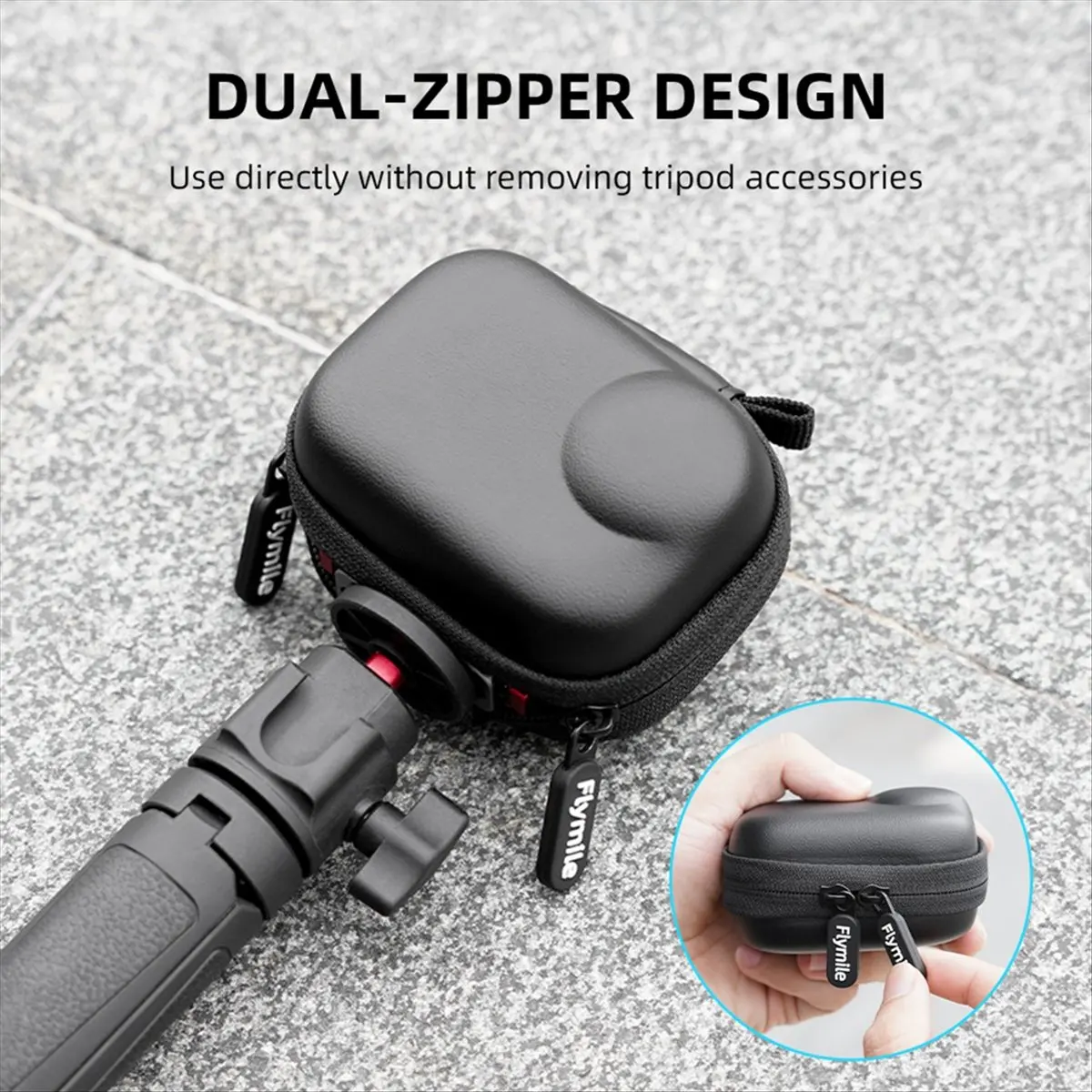 N05R Flymile for Insta360 Go 울트라 카메라 보관 가방 휴대용 미니 가방 방수 보관 보호 케이스 카메라 액세서리