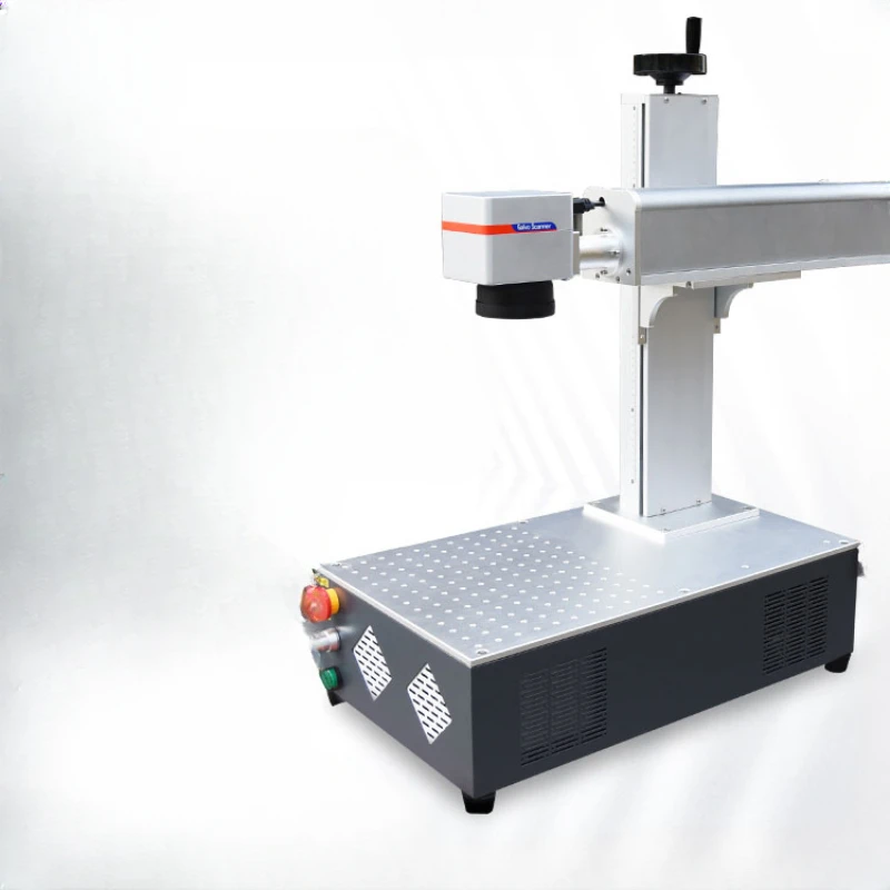 

Desktop fiber laser marking machine, small, fully automatic, portable metal engraving, coding and engraving machine