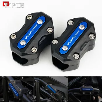 스즈키 DL650 V-Strom Vstrom 650 DL1000 1050/XT 2012-2022 크래시 바, 엔진 가드 범퍼 보호 장식 블록