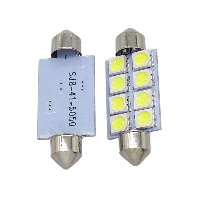 

10pcs Car Reading Lamp White LED Interior Light for Hyundai Sonata 2011-2014 Auto Dome Map Trunk Decorative Light Accessories