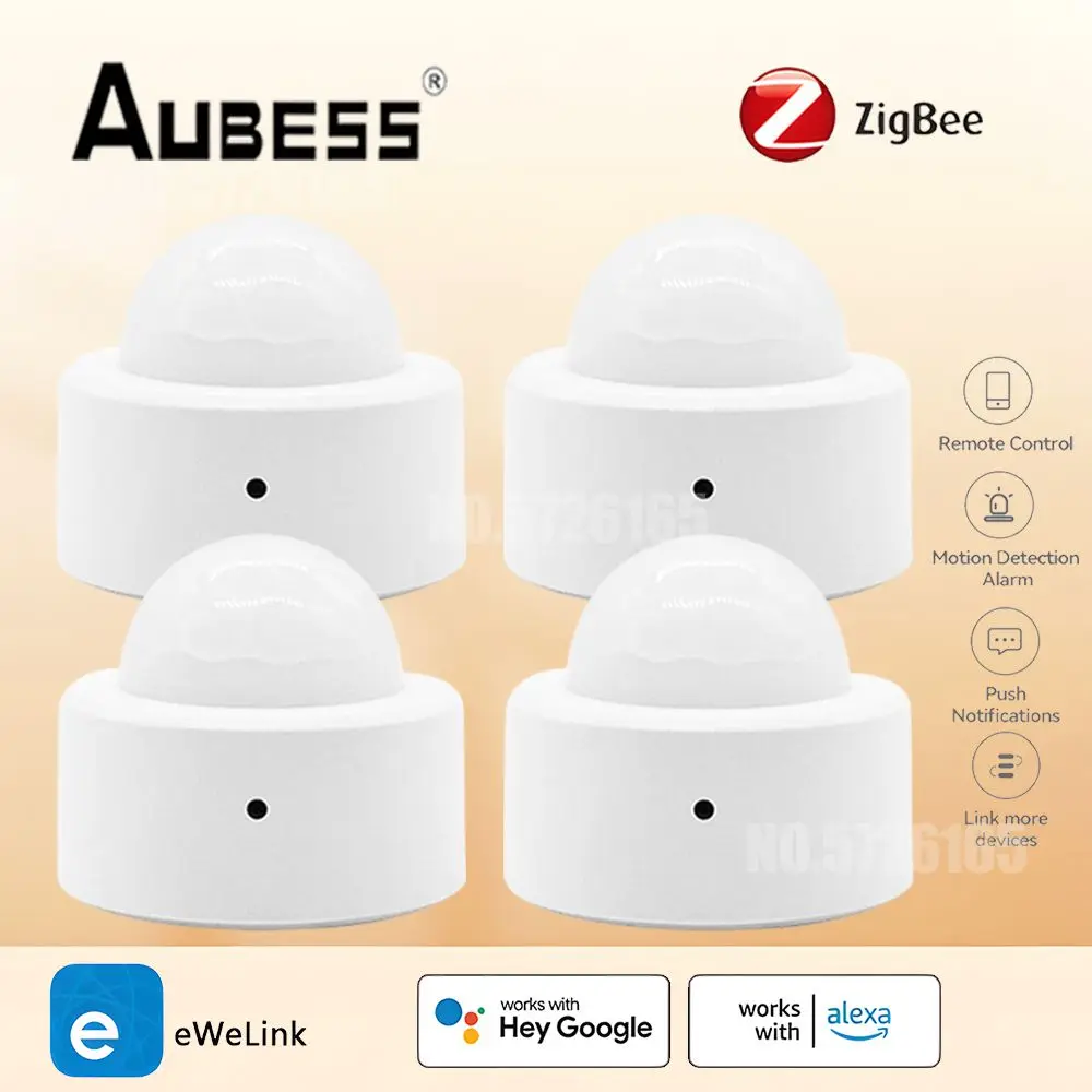 

EWeLink Zigbee3.0 Human Body Motion Sensor Wireless Smart Body Movement Mini PIR Motion Sensor Use With Ewelink Zigbee Gateway