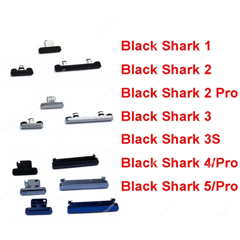 Enhanced Game Side Button & Volume Key Replacement Parts for Black Shark Smartphones