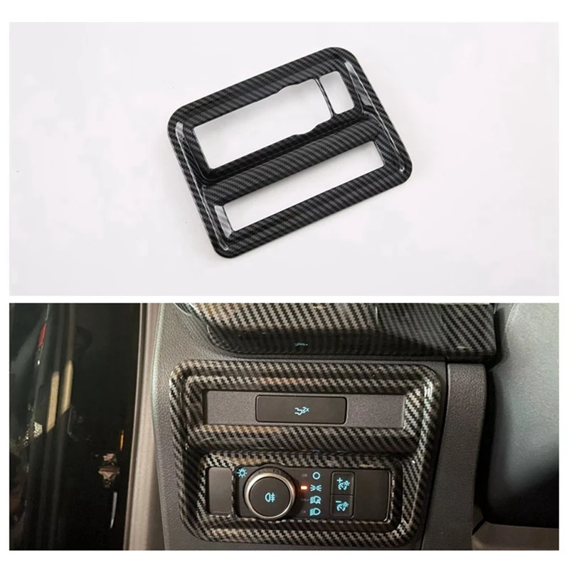 

Car Headlight Adjustment Switch Decoration Cover Headlight Adjustment Switch Decoration Cover For Ford F150 2021 2022 2023