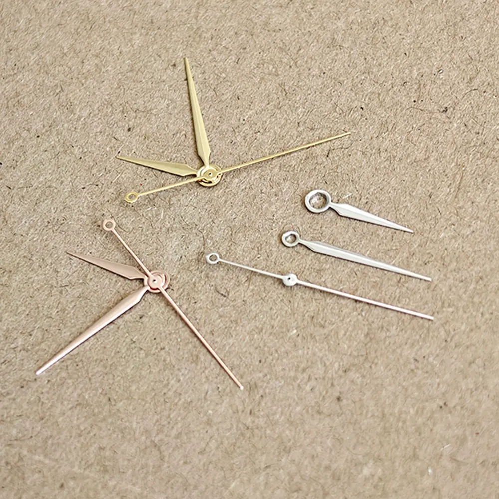 Watch Hands 9*13*13mm No Luminous Needle for NH35A NH36 4R 7S Movement Diamond Pointers watch accessories