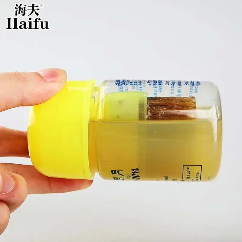 Table Tennis Bond Oil Haifu Sea Moon Table Tennis Performance Booster National Yellow Black White Ping Pong Solubility Bond Oil VOC Tune 120ml
