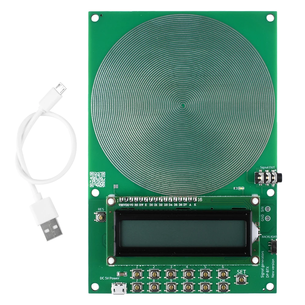 0.1~30000Hz Schumann Wave Generator Pure Sine Frequency Modulation Resonance Ultra-Low Frequency Pulse Signal Generator 2