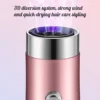Portable Hair Straightener Curler Comb Roller Electric Ion Blow Dryer Brush Hot Air Styler Volumizer 4