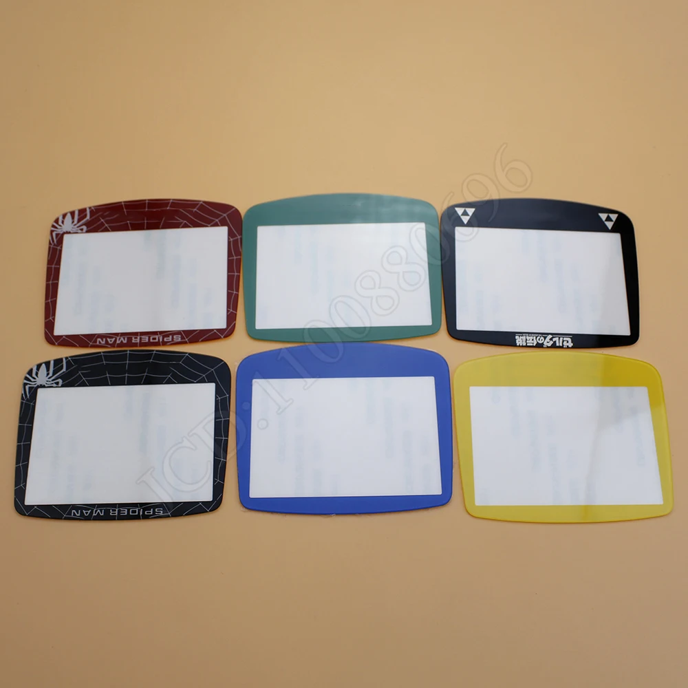 1 piece New Console Glass Mirror For Gameboy Advance GBA Game Protector Screen Panel For GBA IPS Glass Screen Display Lens