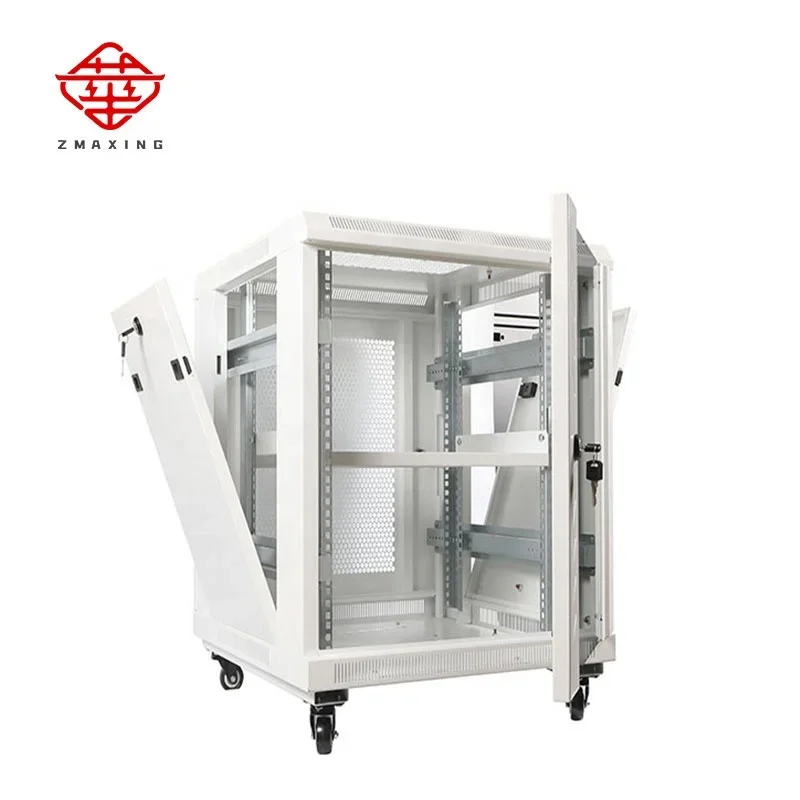 professional Floor-Standing18U Zmaxing 19"Indoor Floor standing network cabinets 4