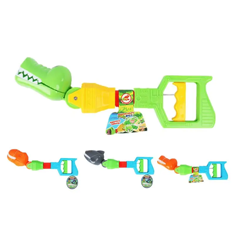 

Toy Grabber Claw For Kids Interactive Robot Hand Grabber Toy Kid Reusable Tong Trash Picker Cartoon Garbage Picking Tool Prank