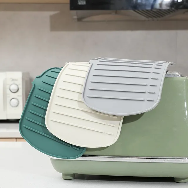 Szilikon Csaptelep Szőnyeg Konyhai Mosogató Splash Szivacs Lefolyó Állvány Fogó Fürdőszoba Munkalap Védőszőnyege - Image 3