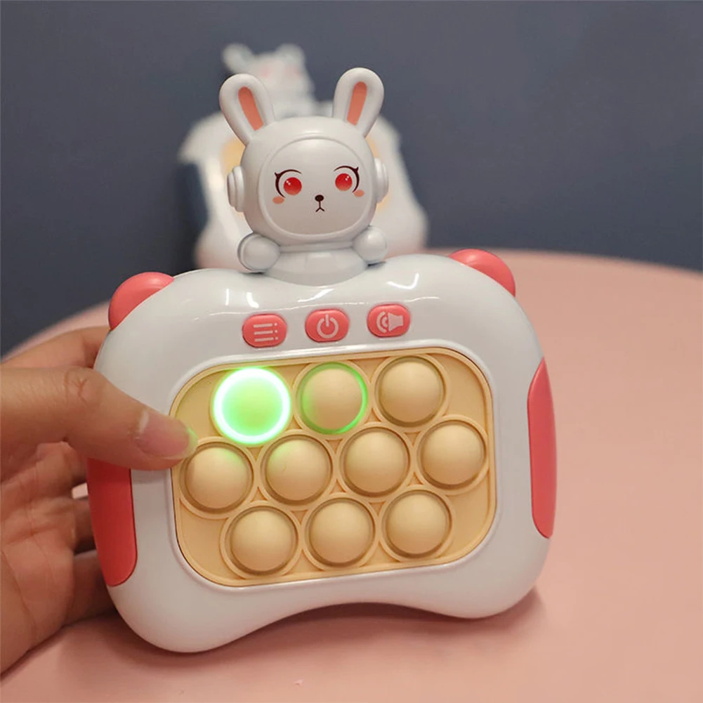 Jeu de Pop électronique, Fidgets Consoles de Jeux Portables, Pop It Fidget Toy, Jouets de Décompression pour Enfants et Adultes, pour Soulager Stress, pour Garçons et Filles Cadeaux