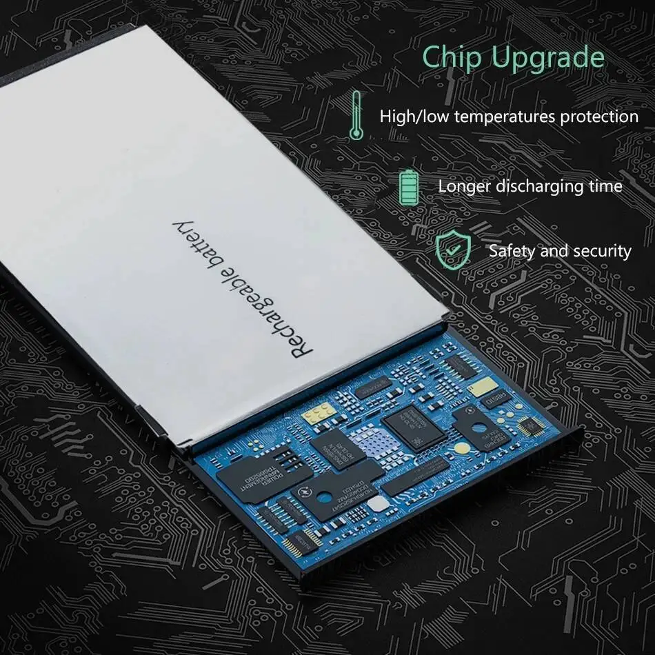 Batteria per telefono cellulare U3H per Elephone da 6,53 pollici Ricarica rapida a lunga durata - immagine 5