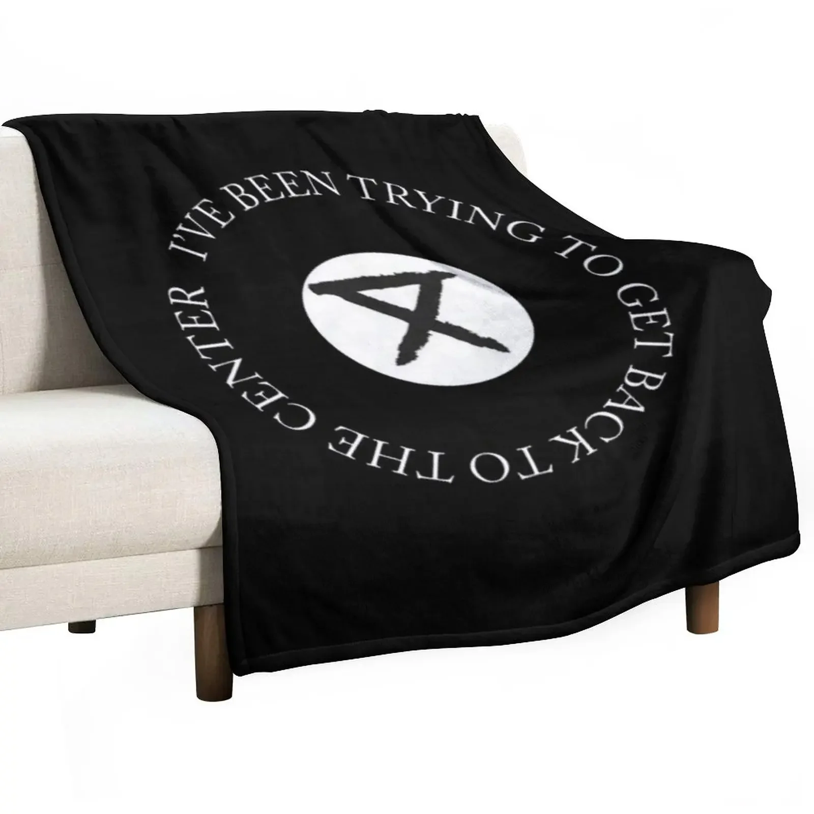

I Have Trying To Get Back To The Center - Circa Survive Throw Blanket Bed linens cosplay anime Luxury Blankets