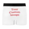 Underwear Men Boxer Men's Panties Customizing images Grade Antibacterial Pure Breathable Boxershorts Calzoncillos Calecon Homme 1