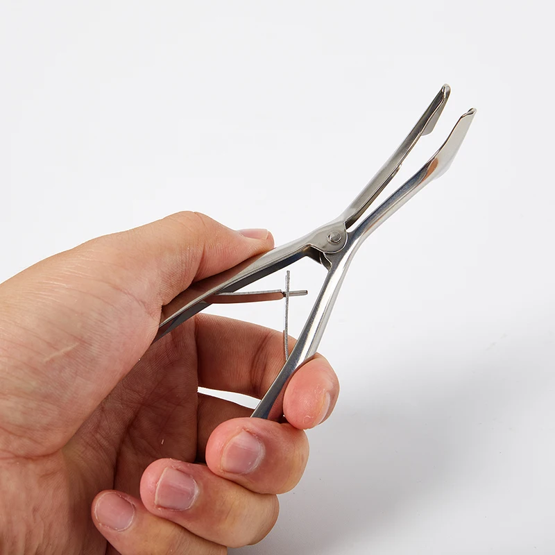 Erwachsene/Kinder zwei Stile Nasenspiegel Gehörgang Dilatator Edelstahl Speculum Nasenloch Nasenzange Nasendilatator – Detail 10