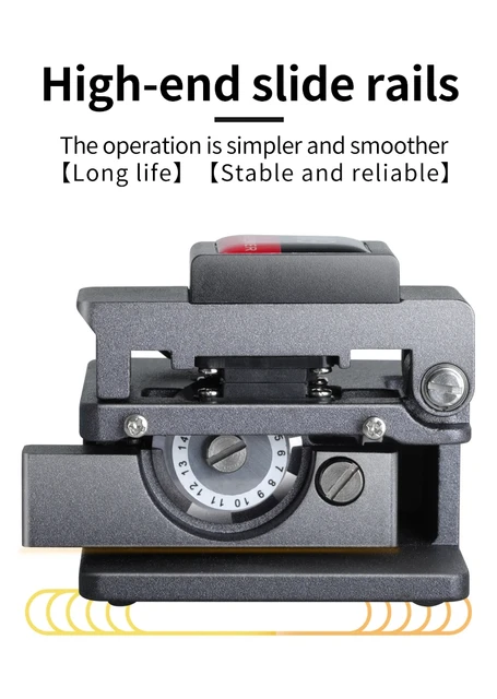 Taglierina Per Fibra Ottica SKL-6C - Coltello Di Precisione Per Cavi, Con Lama 16 Facce, Per FTTH - Foto 5