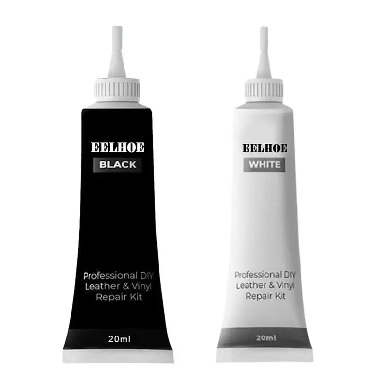2 Pcs 20Ml Auto Leather Repair Cream Repair Filler Sofa Seggiolino Auto Riparazione Complementare In Pelle Kit Di Lucidatura Per Auto